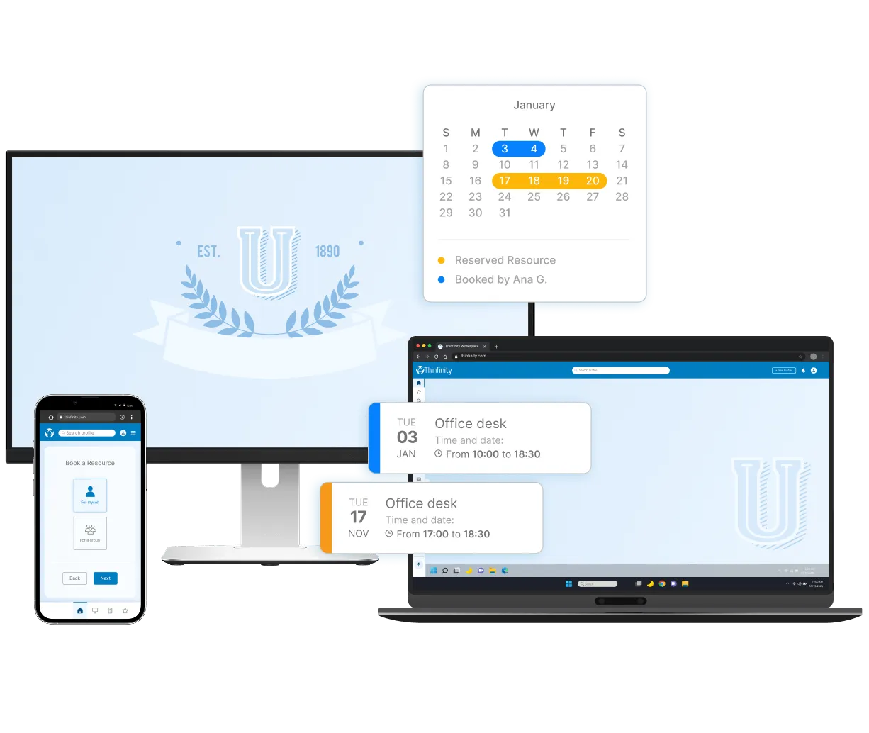 Scheduled remote access to your campus computers
