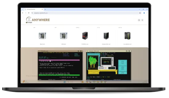 Emulação de Terminal Web de Alta Performance