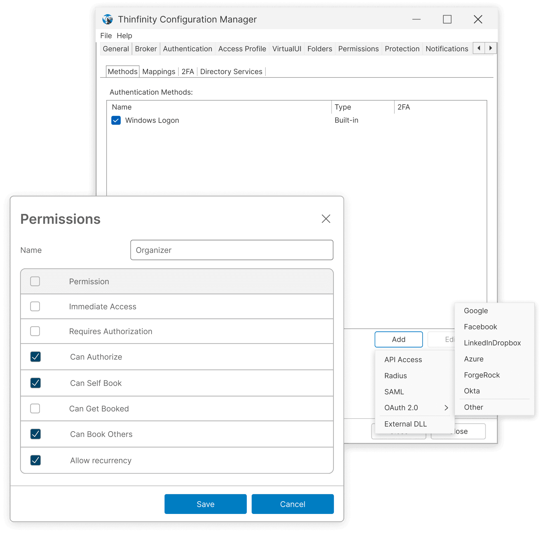 Role-Based Access Control (RBAC)