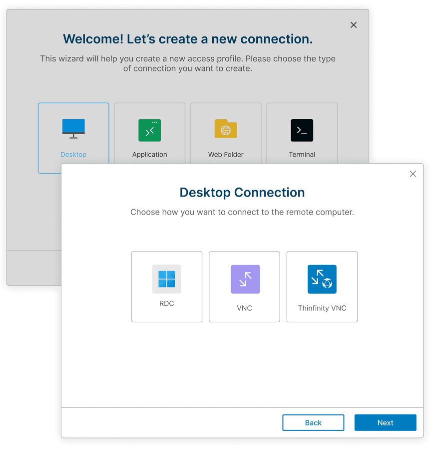 Desktops and Applications (Windows, Linux and Console)