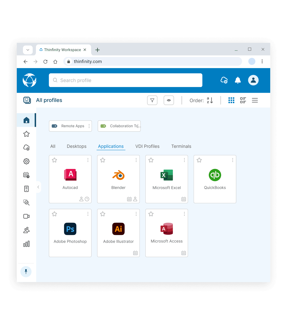 Thinfinity is an integral solution for remote education
