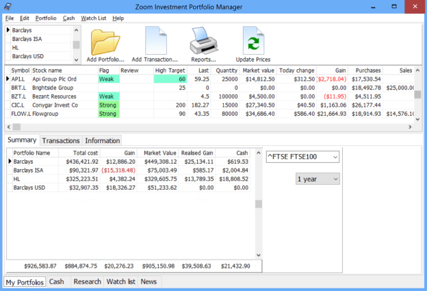 Zoom Portfolio (Delphi)