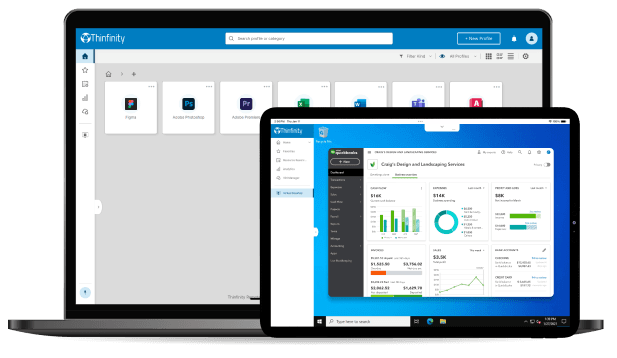 Turn any device into a secure productivity hub with