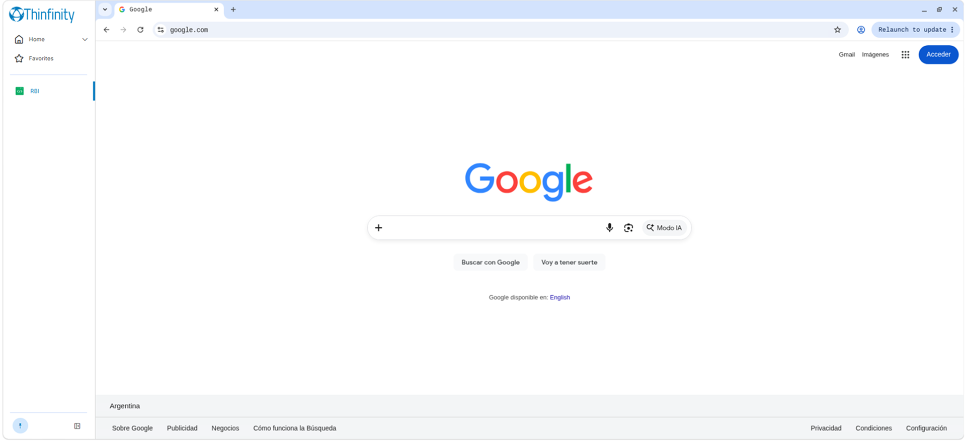Isolated Chrome session running in a browser tab Isolated Chrome session running in a browser tab