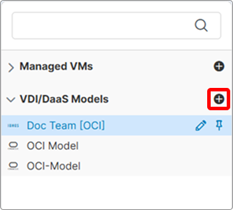 The model tree's + Add button