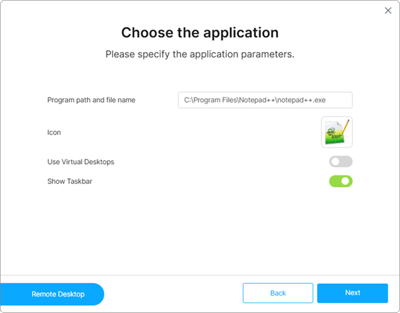 Wizard App Choose Program Wizard App Choose Program