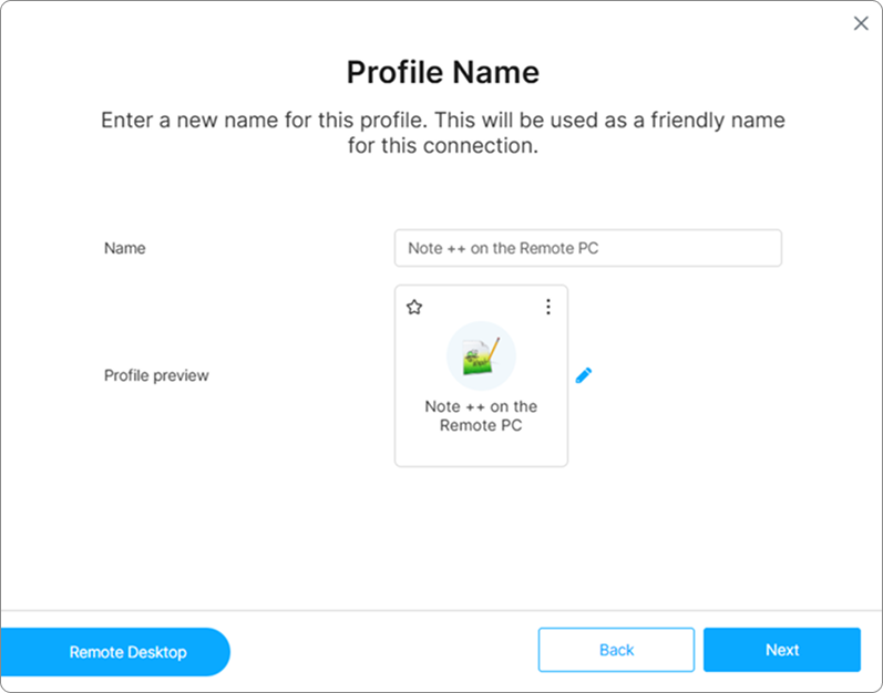 Wizard App Profile Name Wizard App Profile Name