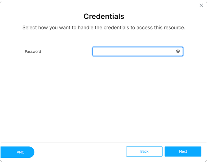 Wizard Vnc Credentials