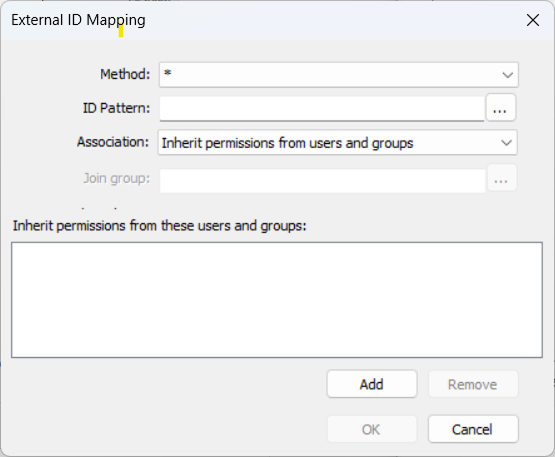 Auth External Id Mapping