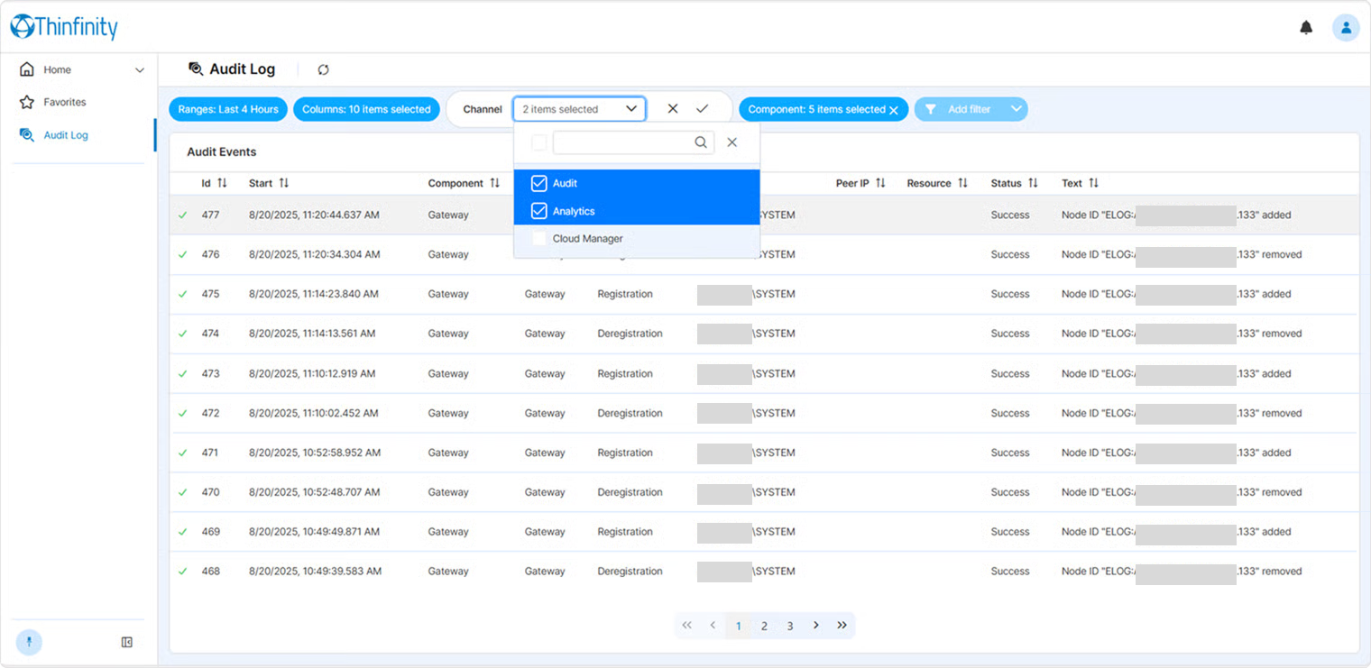 Audit Logs