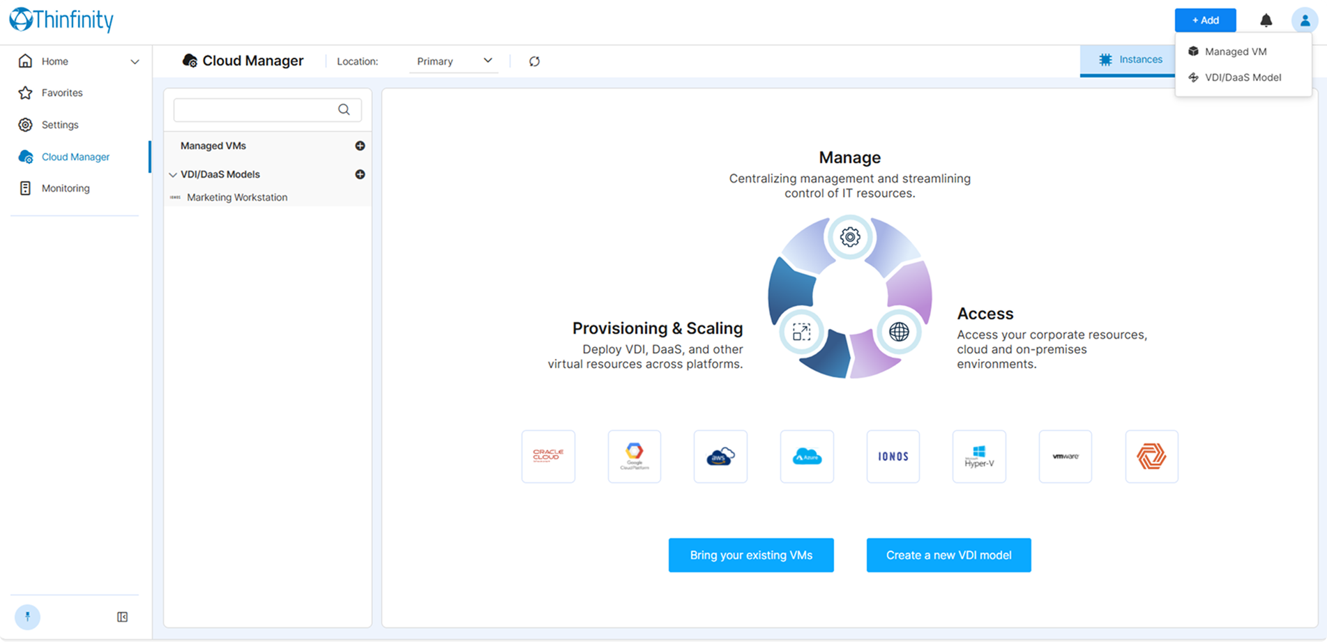Cloud Manager Add On Cloud Manager Add On