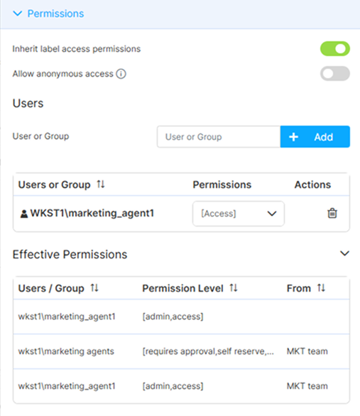 Profile Permissions Profile Permissions