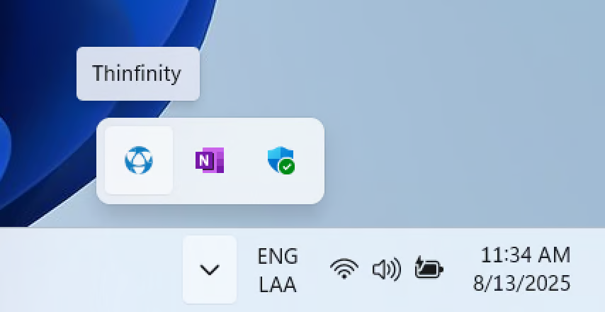 Desktop Client Tray Icon Desktop Client Tray Icon