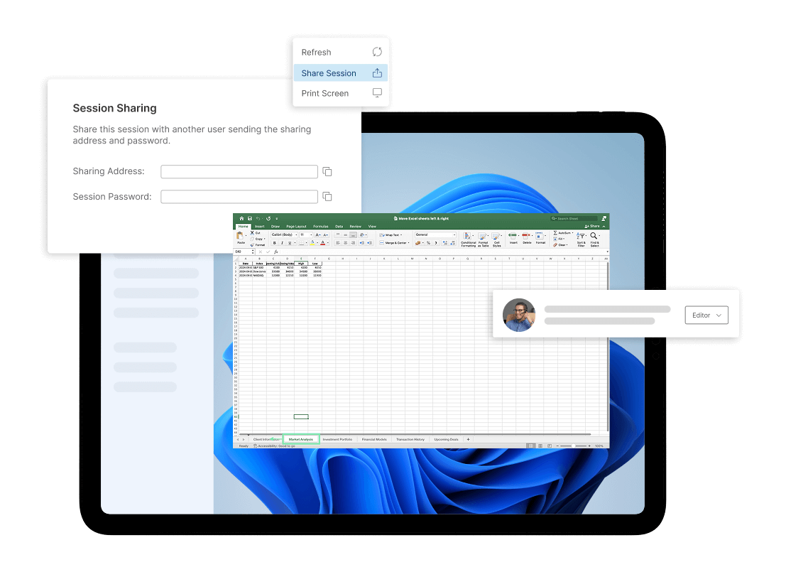 セキュアなセッション共有
