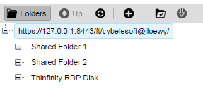 ThinRDP Server HTML5, Web-based RDP desktop remote access intermediate disk