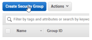 AWS - Create a new Security Group