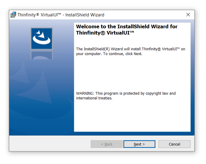 How to Install VirtualUI - Step 1