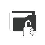 Icono de virtualización del sistema de archivos