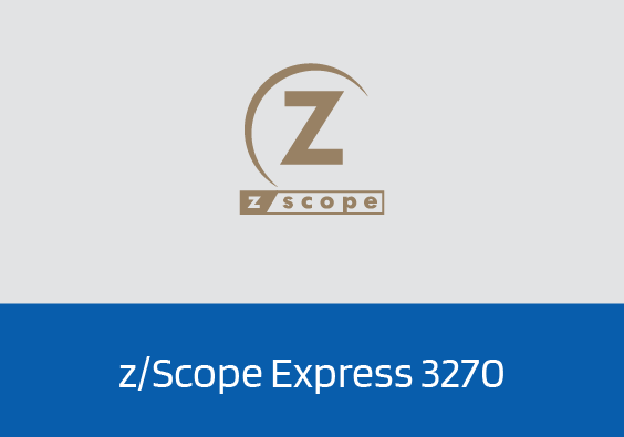 z/Scope Express 3270 Terminal Emulator