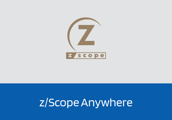z/Scope Anywhere cart icon