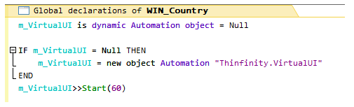 WinDev Applications to the web - WinDev Thinfinity VirtualUI code