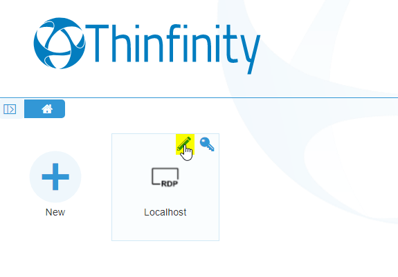 Edit a connection on Thinfinity Remote Workspace landing page - How to enable Bidirectional Audio Redirection