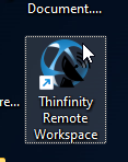 Create a desktop shortcut to Thinfinity Remote Workspace, step 03