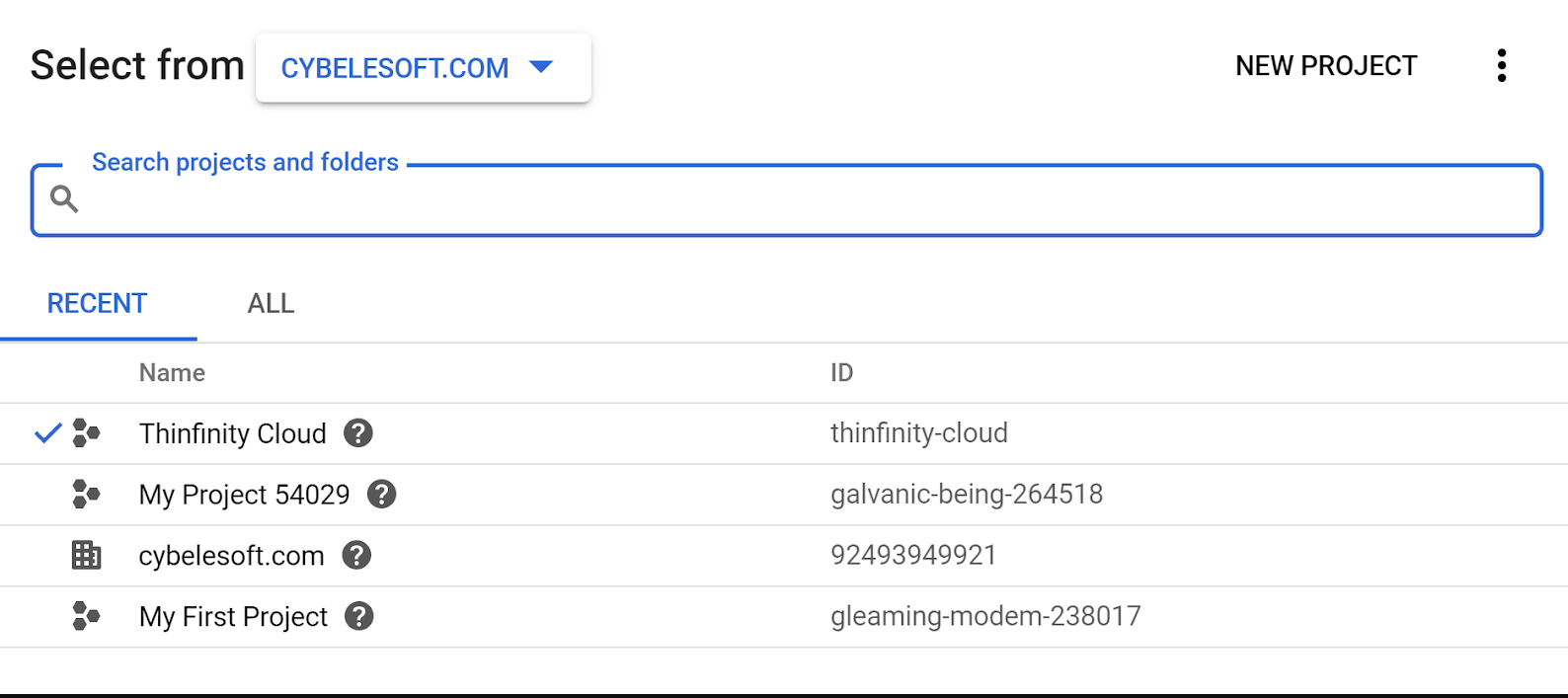 Thinfinity Remote Workspace Server on Google Cloud, step 02