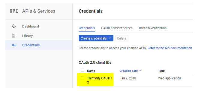 Configure Google OAuth 2.0 SSO, step 01
