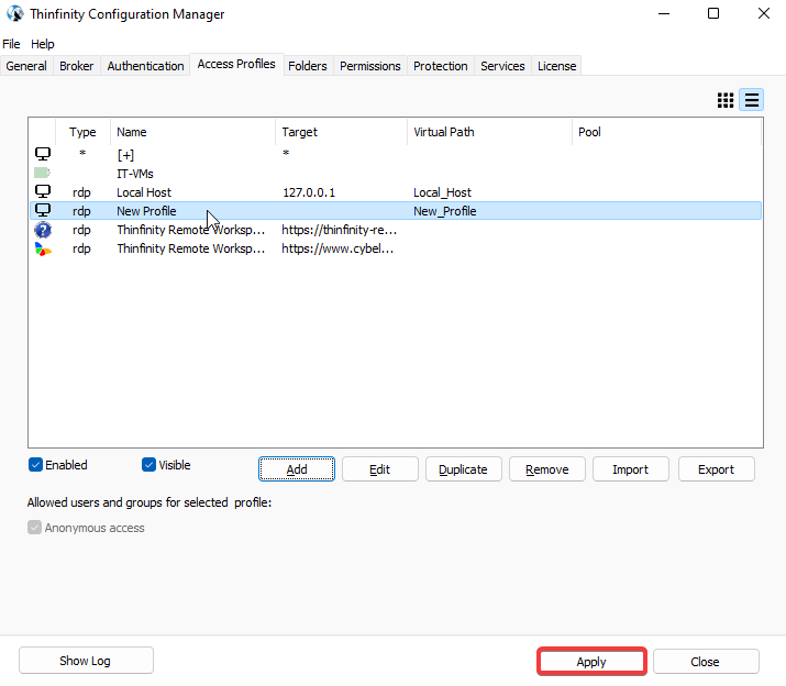 Configure Windows Remote Desktop access, step 05